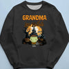 Spooky Fun For The Best Grandma - Family Personalized Custom Unisex T-shirt, Hoodie, Sweatshirt - Halloween Gift For Mom, Grandma