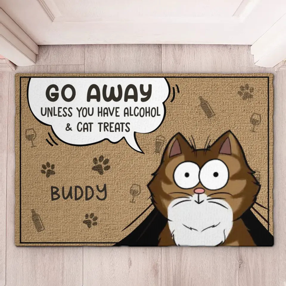 We Rule The House - Dog & Cat Personalized Custom Home Decor Decorative Mat - House Warming Gift For Pet Lovers, Pet Owners