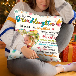 Custom Photo You'll Feel My Love - Family Personalized Custom Pillow - Gift For Family Members