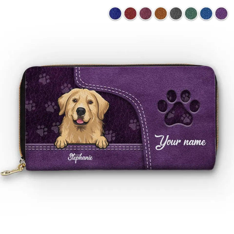 Pets Make Our Lives Whole - Dog & Cat Personalized Custom Clutch Purse - Gift For Pet Owners, Pet Lovers