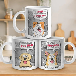 Our Best Dog Mom Ever - Dog & Cat Personalized Custom Mug - Mother's Day, Gift For Pet Owners, Pet Lovers