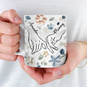 The Special Bond Between Mother And Child - Family Personalized Custom 3D Inflated Effect Printed Mug - Gift For Mom, Grandma Copy