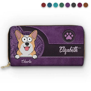 Our Fur Mom Brings Us Everywhere - Dog & Cat Personalized Custom Clutch Purse - Gift For Pet Owners, Pet Lovers