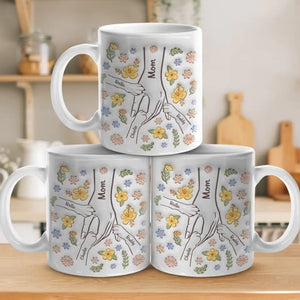 Time Spent With Cats Is Never Wasted - Dog & Cat Personalized Custom 3D Inflated Effect Printed Mug - Mother's Day, Gift For Pet Owners, Pet Lovers