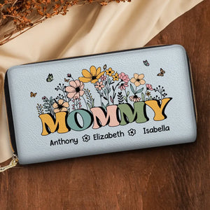 My Mother Is My Root, My Foundation - Family Personalized Custom Clutch Purse - Mother's Day, Gift For Mom, Grandma