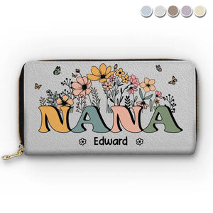 My Mother Is My Root, My Foundation - Family Personalized Custom Clutch Purse - Mother's Day, Gift For Mom, Grandma