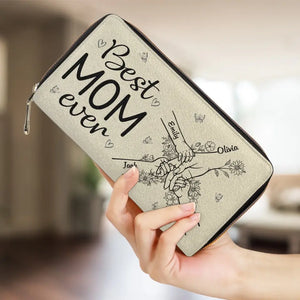 We Have The Best Mom Ever - Family Personalized Custom Clutch Purse - Mother's Day, Gift For Mom, Grandma