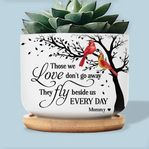 I'm Always With You - Memorial Personalized Custom Home Decor Ceramic Plant Pot - Sympathy Gift For Family Members