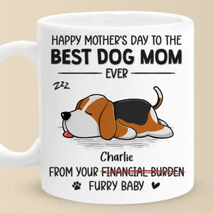 Special Gift From Your Furry Baby - Dog Personalized Custom Mug - Mother's Day, Gift For Pet Owners, Pet Lovers