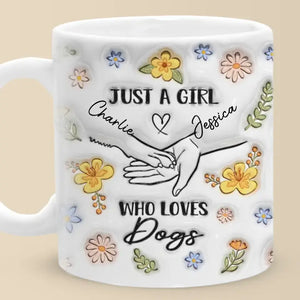 The Dog Is The God Of Frolic - Dog Personalized Custom 3D Inflated Effect Printed Mug - Mother's Day, Gift For Pet Owners, Pet Lovers