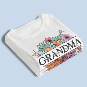 We Are Born Of Love, Love Is Our Grandma - Family Personalized Custom Unisex T-shirt, Hoodie, Sweatshirt - Mother's Day, Gift For Mom, Grandma