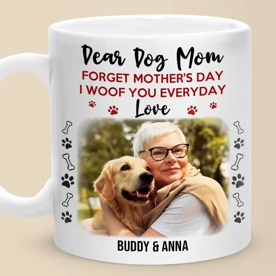 Custom Photo My Mother Is A Walking Miracle - Dog & Cat Personalized Custom Mug - Mother's Day, Gift For Pet Owners, Pet Lovers