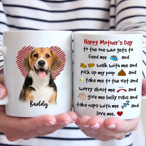 Custom Photo Life Doesn’t Come With A Manual - Dog & Cat Personalized Custom Mug - Mother's Day, Gift For Pet Owners, Pet Lovers