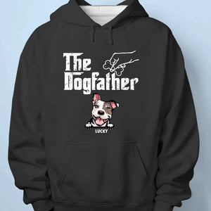 The Best Dogfather - Dog Personalized Custom Unisex T-shirt, Hoodie, Sweatshirt - Father's Day, Gift For Pet Owners, Pet Lovers