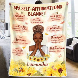 My Daily Life - Family Personalized Custom Blanket - Gift For Family Members