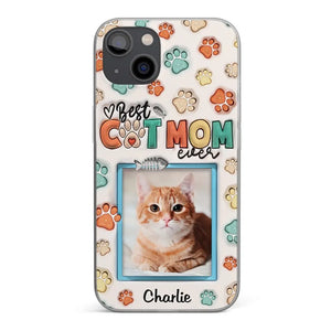 Best Dog Mom Ever - Dog & Cat Personalized Custom 3D Inflated Effect Printed Clear Phone Case - Mother's Day, Gift For Pet Owners, Pet Lovers