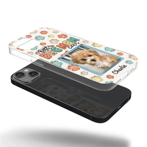 Best Dog Mom Ever - Dog & Cat Personalized Custom 3D Inflated Effect Printed Clear Phone Case - Mother's Day, Gift For Pet Owners, Pet Lovers