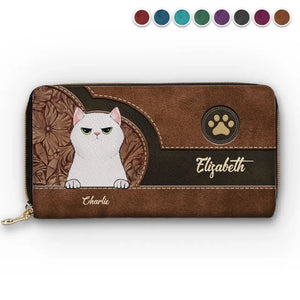 Pets Are Humanizing - Dog & Cat Personalized Custom Clutch Purse - Gift For Pet Owners, Pet Lovers