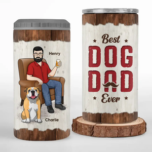 You Are Cooler Than Anyone Else - Dog Personalized Custom 4 In 1 Can Cooler Tumbler - Father's Day, Gift For Pet Owners, Pet Lovers