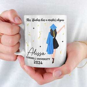 A New Journey Is Waiting For You - Family Personalized Custom Mug - Graduation Gift For Family Members, Siblings, Brothers, Sisters