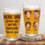 Custom Photo I'm Awesome Thank You - Family Personalized Custom Beer Glass - Father's Day, Gift For Dad, Grandpa