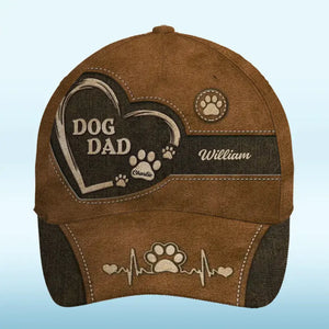 Dogs Are Like Humans, Only Without The Flaws - Dog Personalized Custom Hat, All Over Print Classic Cap - Father's Day, Gift For Pet Owners, Pet Lovers