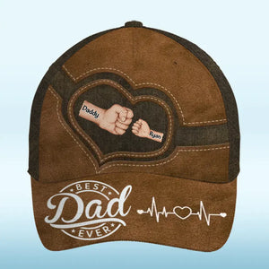 A Father's Love Is Eternal And Without End - Family Personalized Custom Hat, All Over Print Classic Cap - Father's Day, Gift For Dad, Grandpa