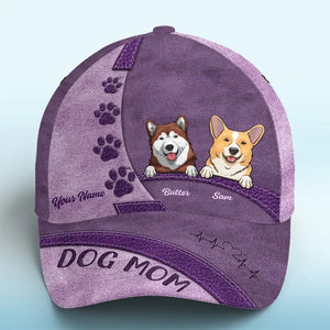 Morning Without You Is A Dwindled Dawn - Dog Personalized Custom Hat, All Over Print Classic Cap - Father's Day, Gift For Pet Owners, Pet Lovers