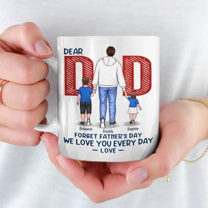 Family Is Hidden Treasures - Family Personalized Custom Mug - Father's Day, Gift For Dad