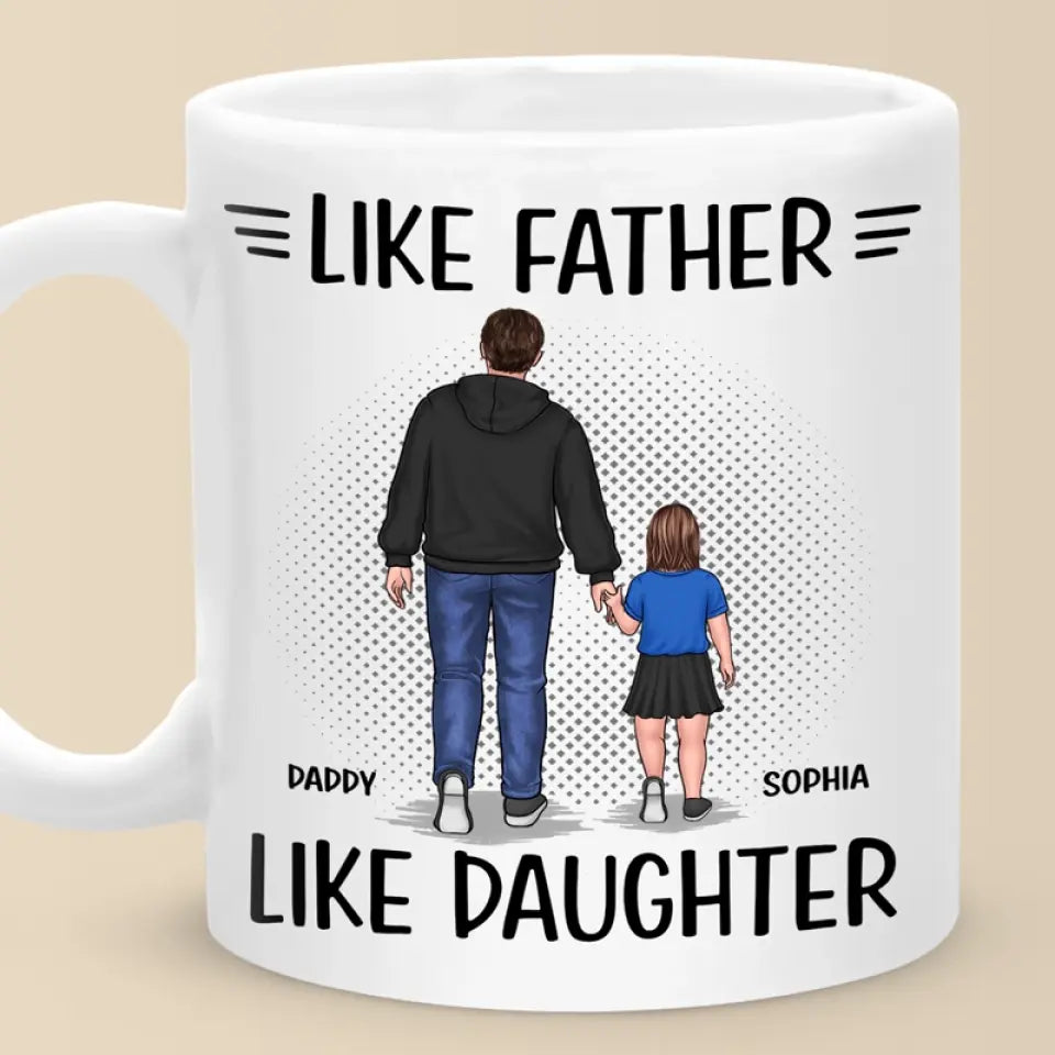 Where There Is Family, There Is Love - Family Personalized Custom Mug - Father's Day, Gift For Dad