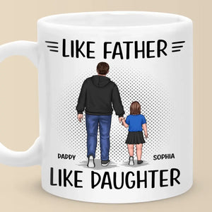 Where There Is Family, There Is Love - Family Personalized Custom Mug - Father's Day, Gift For Dad