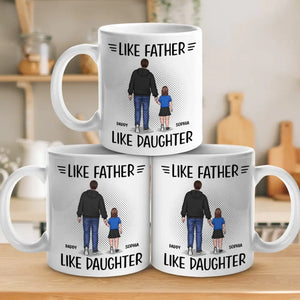 Where There Is Family, There Is Love - Family Personalized Custom Mug - Father's Day, Gift For Dad