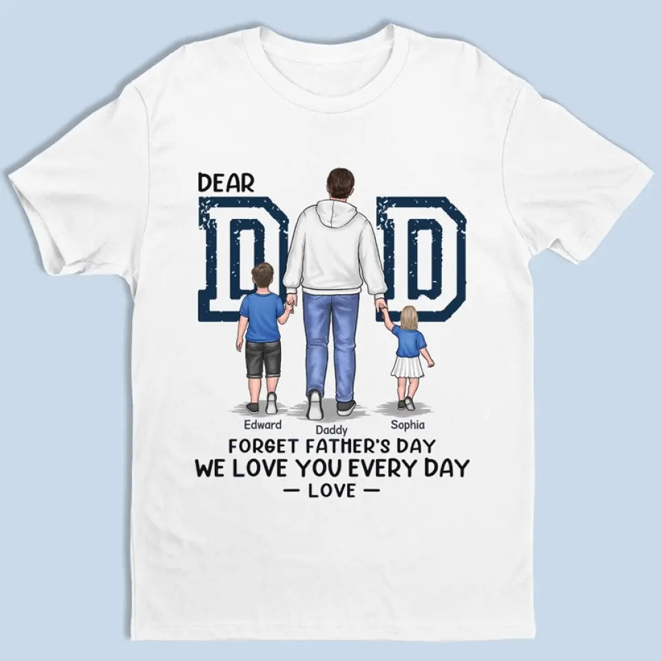 I Love My Father As The Stars - Family Personalized Custom Unisex T-shirt, Hoodie, Sweatshirt - Father's Day, Gift For Dad