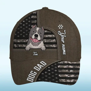 The Dog Is The Perfect Portrait Subject - Dog Personalized Custom Hat, All Over Print Classic Cap - Father's Day, Gift For Pet Owners, Pet Lovers