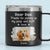 Custom Photo Thanks For Picking My Stuff - Dog & Cat Personalized Custom 14oz Stainless Steel Tumbler With Handle - Father's Day, Gift For Pet Owners, Pet Lovers