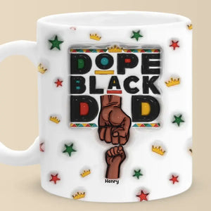 You Are The Best To Our Family - Family Personalized Custom 3D Inflated Effect Printed Mug - Father's Day, Gift For Dad, Grandpa