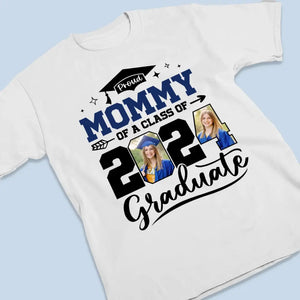 Custom Photo So Proud Of Being A Graduate - Family Personalized Custom Unisex T-shirt, Hoodie, Sweatshirt - Graduation Gift For Family Members, Siblings, Brothers, Sisters