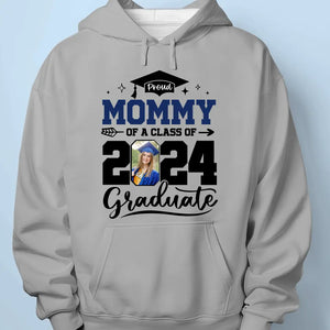 Custom Photo So Proud Of Being A Graduate - Family Personalized Custom Unisex T-shirt, Hoodie, Sweatshirt - Graduation Gift For Family Members, Siblings, Brothers, Sisters