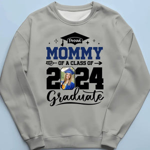 Custom Photo So Proud Of Being A Graduate - Family Personalized Custom Unisex T-shirt, Hoodie, Sweatshirt - Graduation Gift For Family Members, Siblings, Brothers, Sisters