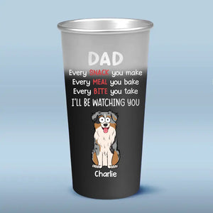 You Know That I Love Snacks - Dog Personalized Custom Aluminum Changing Color Cup - Gift For Pet Owners, Pet Lovers