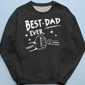 This Awesome Daddy Belongs To - Family Personalized Custom Unisex T-shirt, Hoodie, Sweatshirt - Father's Day, Gift For Dad