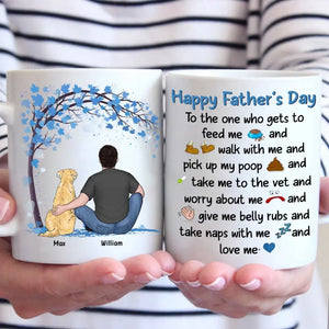 A Bond That Can't Be Broken - Dog Personalized Custom Mug - Father's Day, Gift For Pet Owners, Pet Lovers