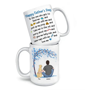 A Bond That Can't Be Broken - Dog Personalized Custom Mug - Father's Day, Gift For Pet Owners, Pet Lovers