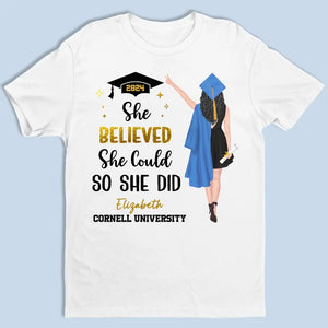 A Sweet Ending To A New Beginning  - Family Personalized Custom Unisex T-shirt, Hoodie, Sweatshirt - Graduation Gift For Family Members, Siblings, Brothers, Sisters