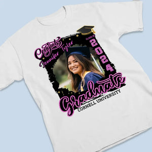 Custom Photo Be Bold, Be Courageous, Be Your Best  - Family Personalized Custom Unisex T-shirt, Hoodie, Sweatshirt - Graduation Gift For Family Members, Siblings, Brothers, Sisters