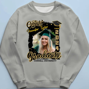 Custom Photo Be Bold, Be Courageous, Be Your Best  - Family Personalized Custom Unisex T-shirt, Hoodie, Sweatshirt - Graduation Gift For Family Members, Siblings, Brothers, Sisters