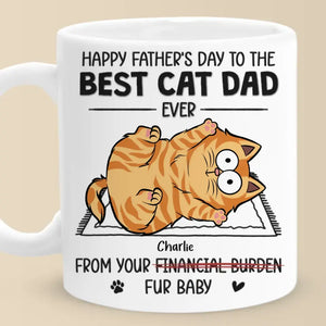 One Cat Just Leads To Another - Cat Personalized Custom Mug - Father's Day, Gift For Pet Owners, Pet Lovers