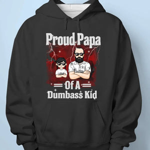 Proud Dad Of A Few Kids - Family Personalized Custom Unisex T-shirt, Hoodie, Sweatshirt - Father's Day, Gift For Dad, Grandpa