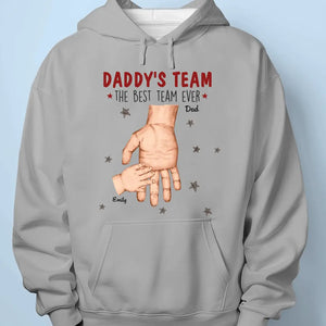 Together We're Making The Best Team Ever Dad - Family Personalized Custom Unisex T-shirt, Hoodie, Sweatshirt - Father's Day, Gift For Dad, Grandpa