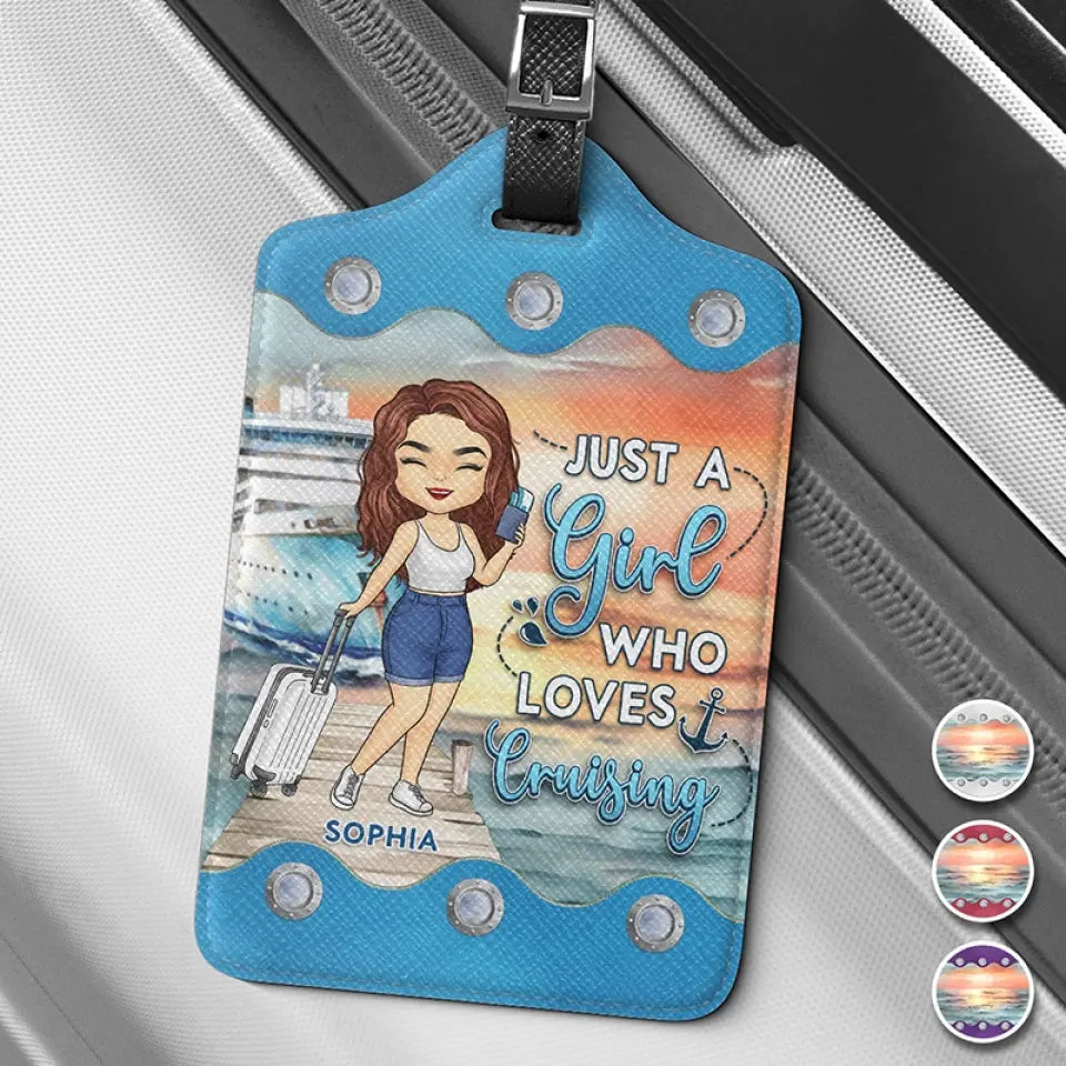 Go Solo, Go Far - Travel Personalized Custom Luggage Tag - Holiday Vacation Gift, Gift For Adventure Travel Lovers